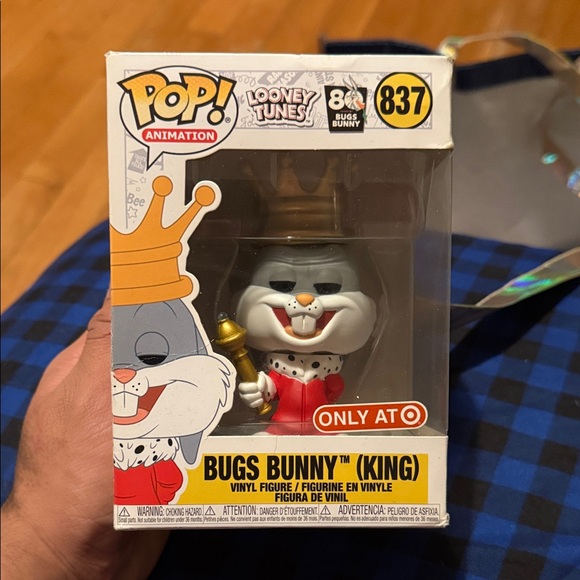 Funko | Other | Funko Pop Looney Tunes Bugs Bunny King Figure | Poshmark
